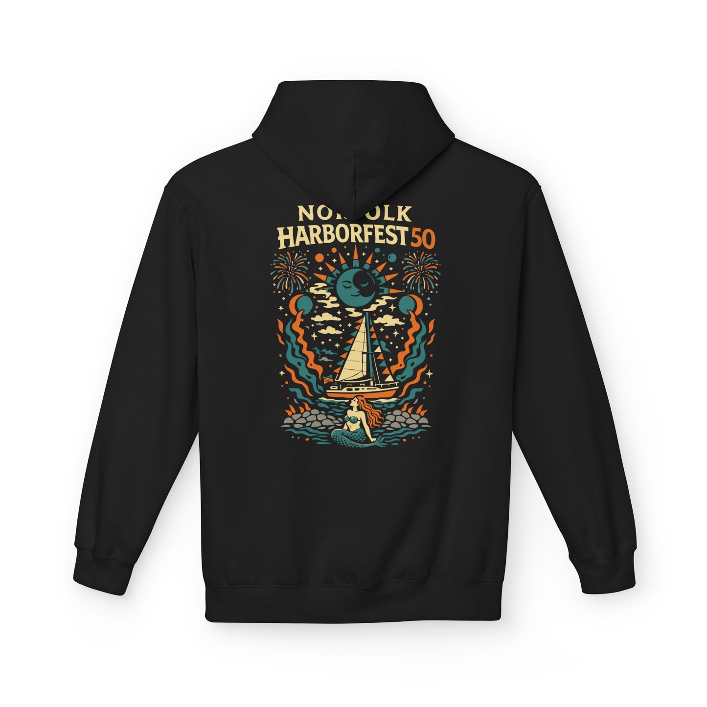 Hoodie — Norfolk Harborfest 50th Sailboat