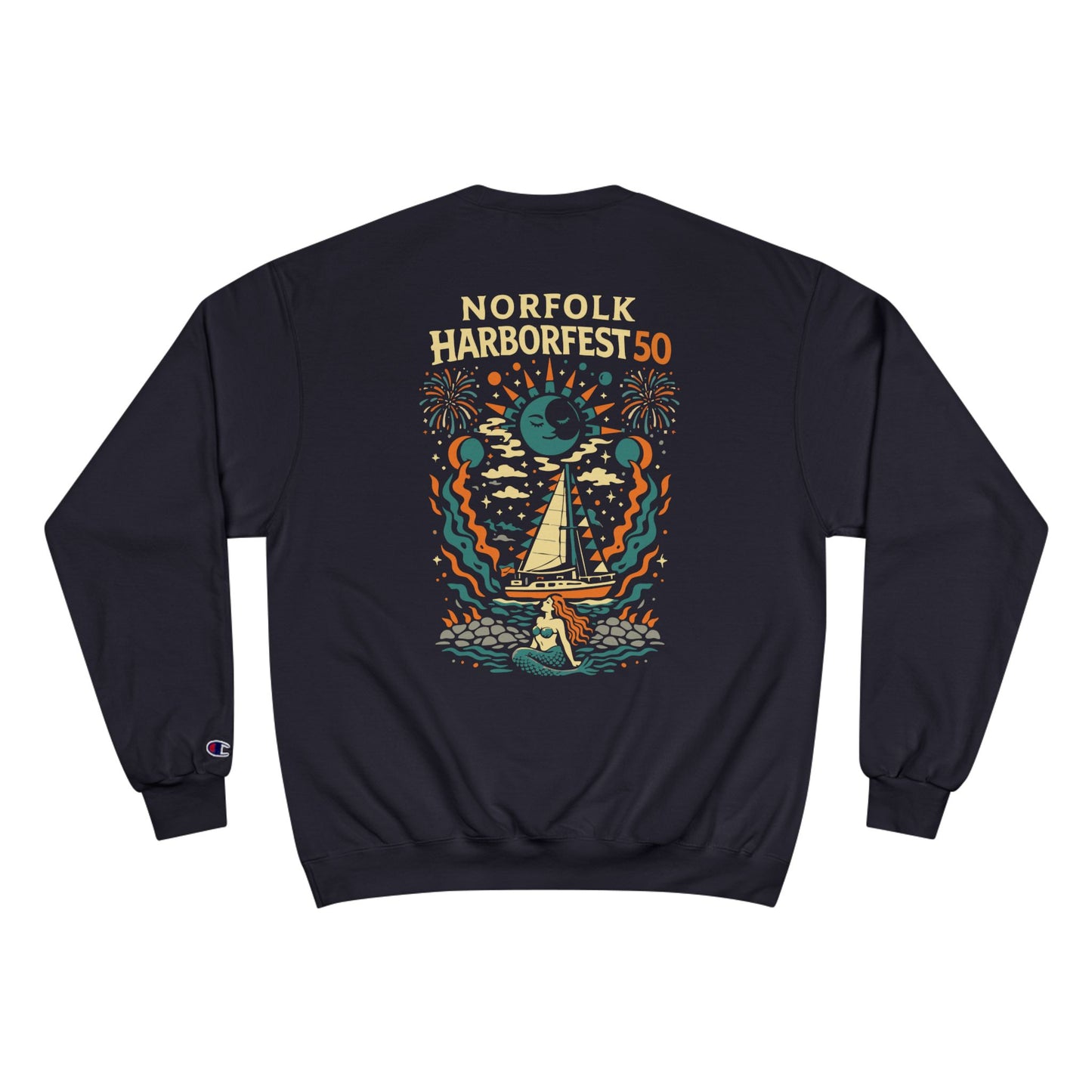 Norfolk Harbofest 50th Anniversary Sweatshirt - Festival Crewneck