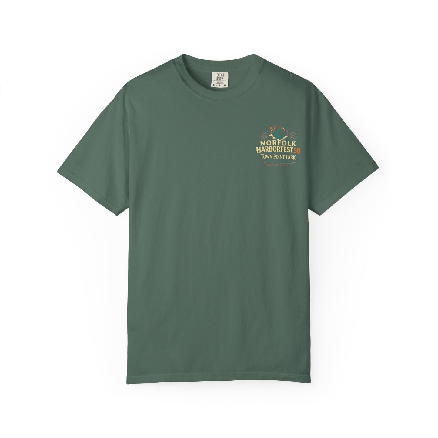 Norfolk Harborfest 50 T-Shirt –  Sailboat