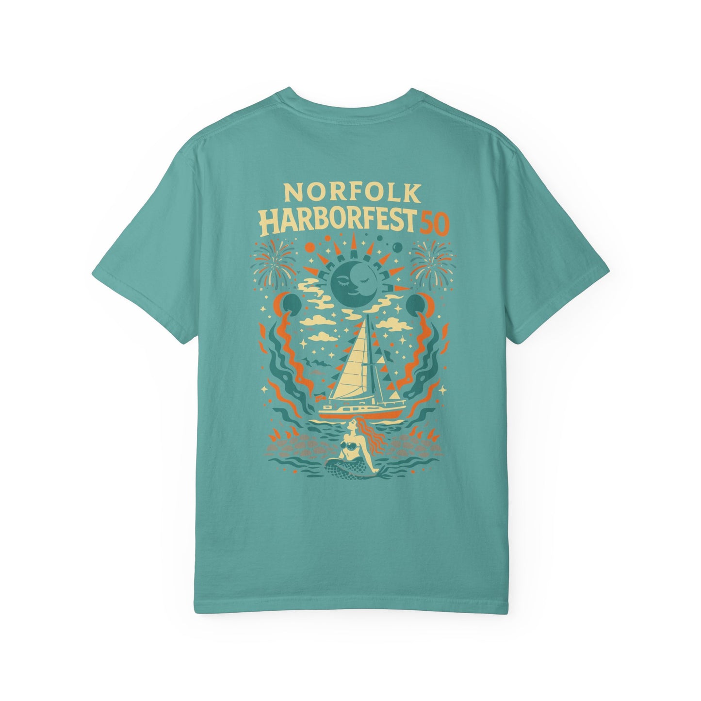 Norfolk Harborfest 50 T-Shirt –  Sailboat