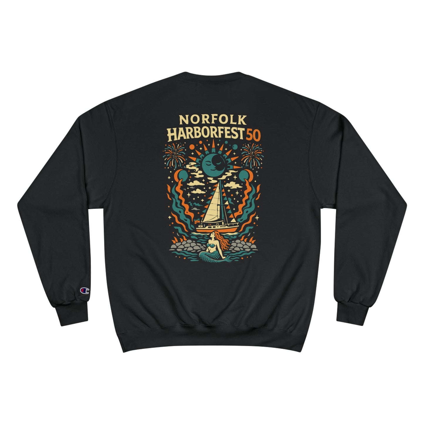 Norfolk Harbofest 50th Anniversary Sweatshirt - Festival Crewneck