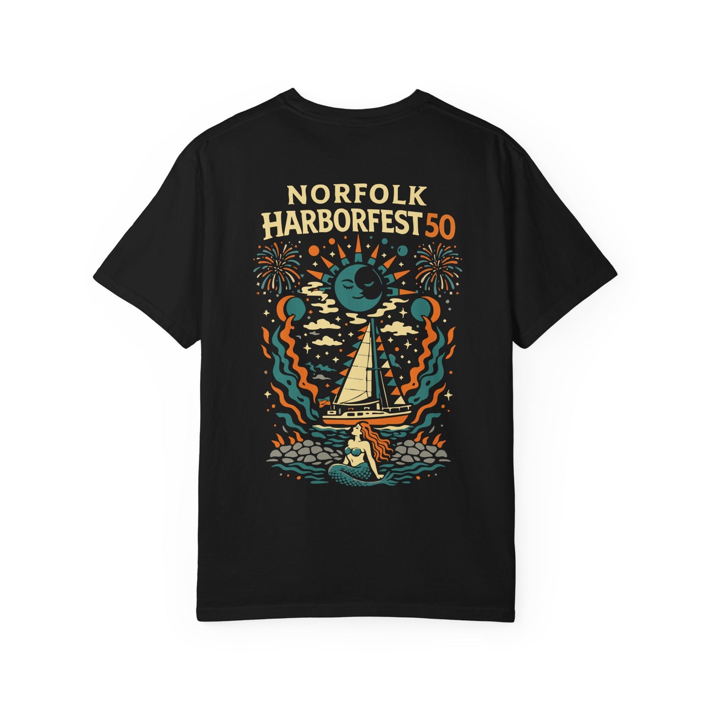 Norfolk Harborfest 50 T-Shirt –  Sailboat