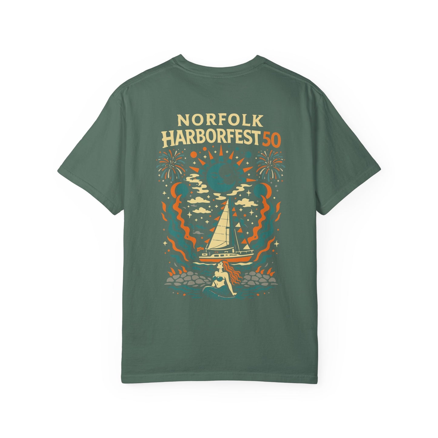 Norfolk Harborfest 50 T-Shirt –  Sailboat