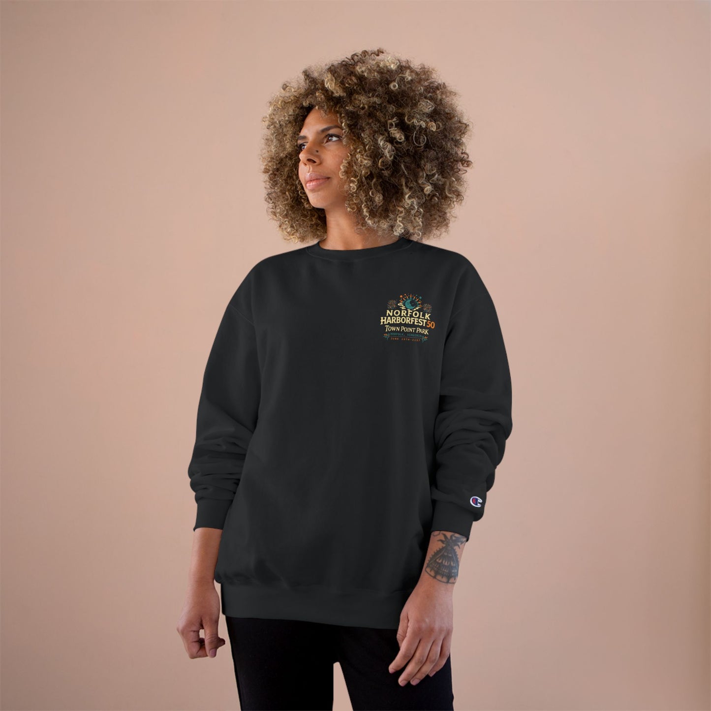 Norfolk Harbofest 50th Anniversary Sweatshirt - Festival Crewneck