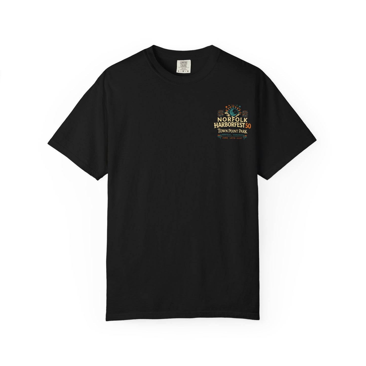 Norfolk Harborfest 50 T-Shirt –  Sailboat