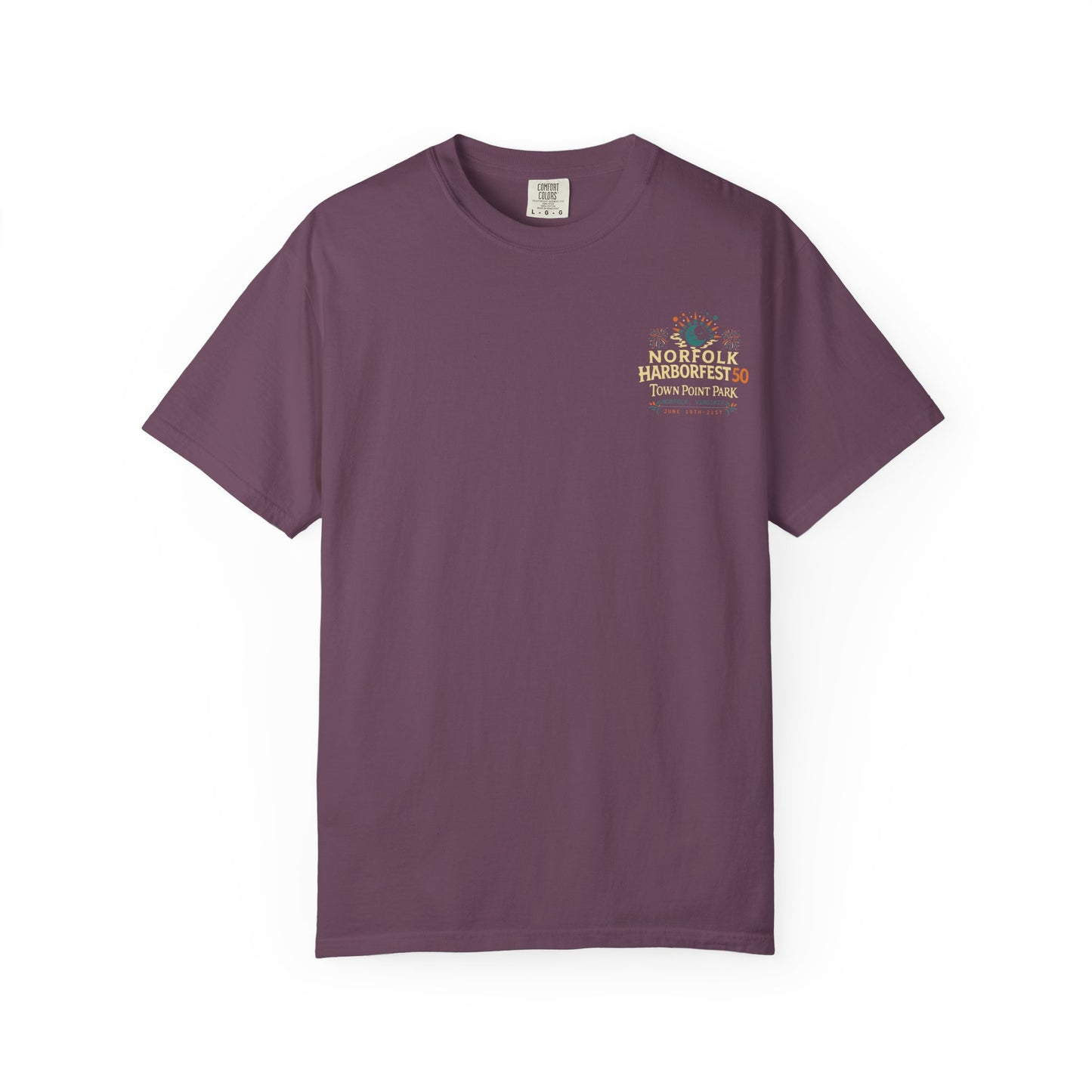 Norfolk Harborfest 50 T-Shirt –  Sailboat