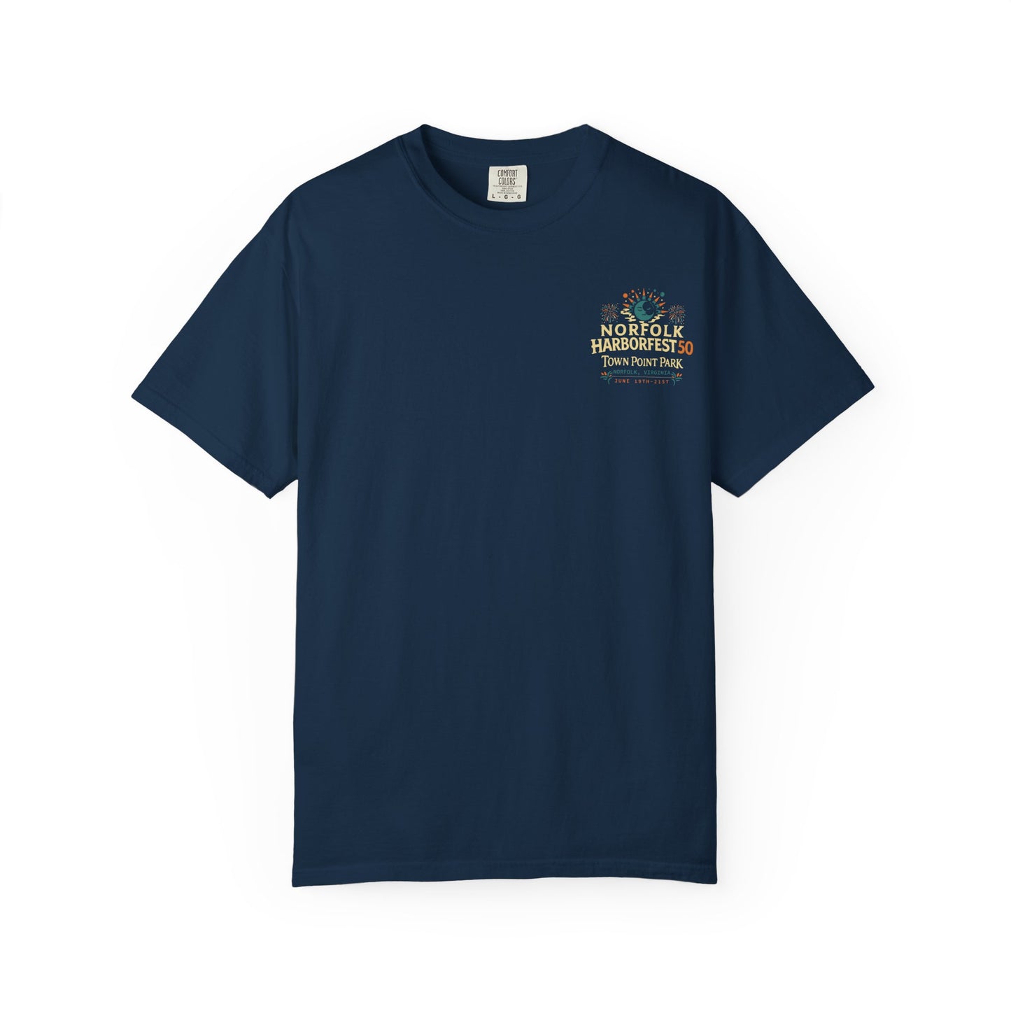 Norfolk Harborfest 50 T-Shirt –  Sailboat