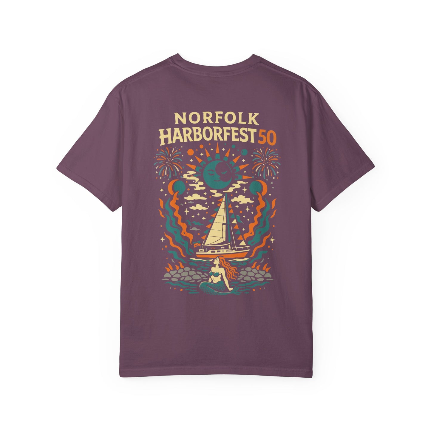 Norfolk Harborfest 50 T-Shirt –  Sailboat