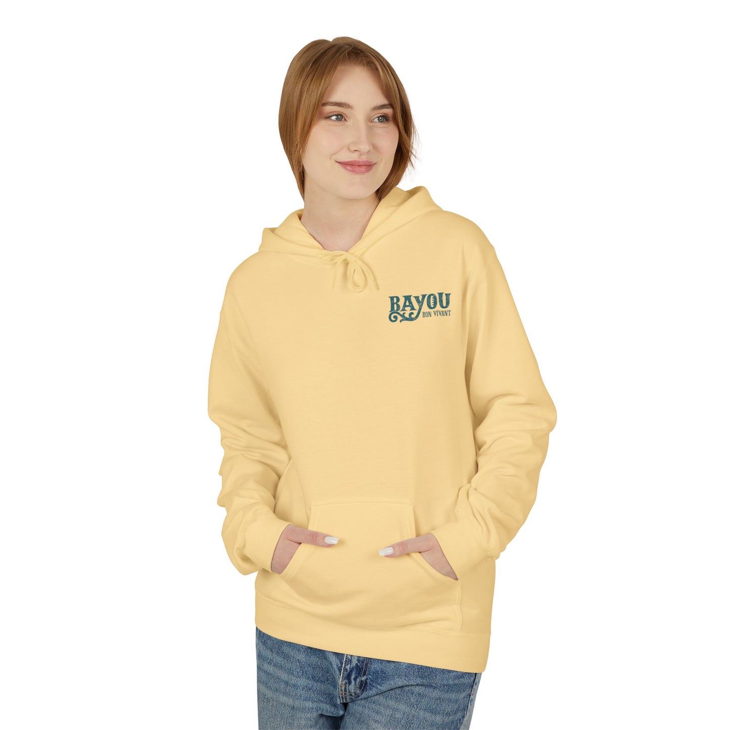 Bayou Bon Vivant Festival Hoodie — Cajun Music & Arts Event Pullover